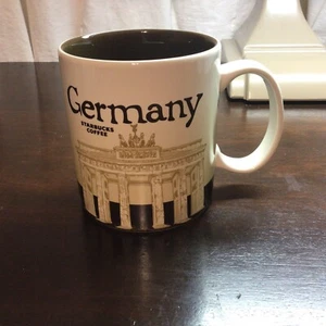 Starbucks Germany Global Icon Series 16 oz Coffee Mug Deutschland Brown - Picture 1 of 6