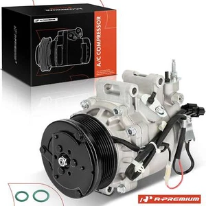 A-Premium AC Compressor w/ Clutch for Honda Civic 2006-2011 L4 1.8L 38810RNAA01 - Picture 1 of 11