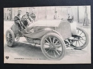 cpa COURSE AUTOMOBILE Pilote Otto HIERONYMUS Autriche Voiture MERCEDES Rennwagen - Imagen 1 de 2