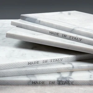 Piastrelle per pareti e pavimenti in marmo BIANCO CARRARA BIANCO LUCIDO (LUCIDO) CAMPIONE - Foto 1 di 7