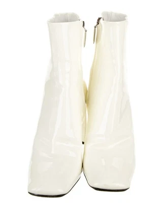Auténticas botas Prada charol blanco talla 41 Foto 1 de 4