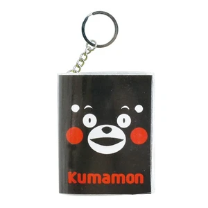 Kumamon notebook-shaped keychain Approx. H5 x W3.8 x D0.8cm - Picture 1 of 5