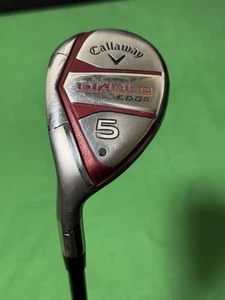 LEFT-HANDED Callaway Diablo Edge 5 Hybrid 27° 60 g R-Flex - Picture 1 of 10