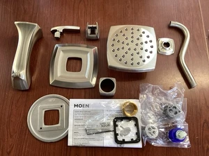 NUEVO Moen UT3693BN Voss M-CORE SERIE 3 molduras para bañera y ducha solo níquel cepillado B129 - Imagen 1 de 8
