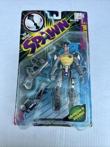 Modellino McFarlane Toys Spawn Series 6 Superpatriot 1996 6" vintage senza scatola. - Foto 1 di 3