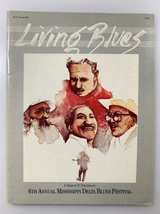 LIVING BLUES MAGAZINE #57 1983 AUTUMN - 6th MISSISSIPPI DELTA BLUES FESTIVAL - Picture 1 of 9
