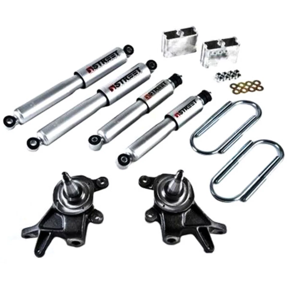 Kit de descenso Belltech 440SP para camioneta pickup de carrocería dura Styleside 89,8 74,6 pulgadas Foto 1 de 1