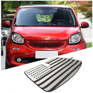 US Flag Windshield Sunshade Sunscreen Visor For Benz Smart Fortwo 2019-2021 - Picture 1 of 6
