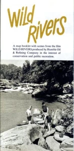 1965 Humble Oil Esso "Wild Rivers" Map Booklet / Film Tie-In (W565) - Picture 1 of 2
