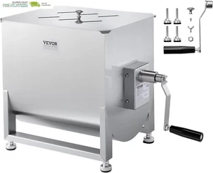 Stainless Steel Meat Mixer, Sausage Mixer Machine with Lid and Handle, Ground Be - Picture 1 of 12
