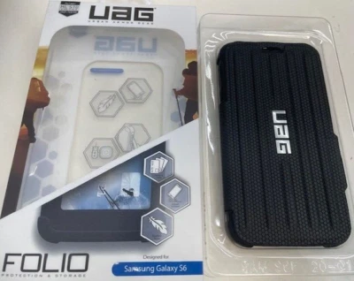 Urban Armor Gear (UAG) FOLIO Case for Samsung Galaxy S6 - Black - Image 1 of 4