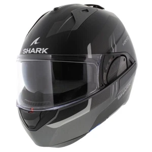 Shark EVO ES Kryd Matt Black Silver - Picture 1 of 11