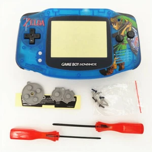 Funda protectora azul transparente con espada Zelda Link para Nintendo Game Boy Advance - Imagen 1 de 7