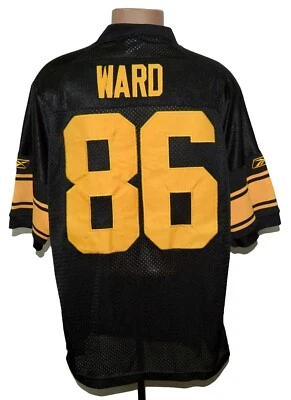 CAMISETA DE FÚTBOL AMERICANO DE LOS PITTSBURGH STEELERS DE LA NFL TALLA XL (54) BARRIO ADULTO #86 Foto 1 de 4