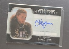 2020 Star Wars Masterwork Erin Kellyman as Enfys Nest On Card Auto