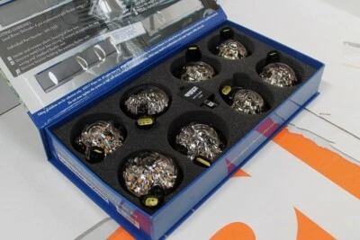 8 part SMOKED LED WIPAC upgrade light kit/set Fits Land rover Defender 90/110 - Image 1 of 4