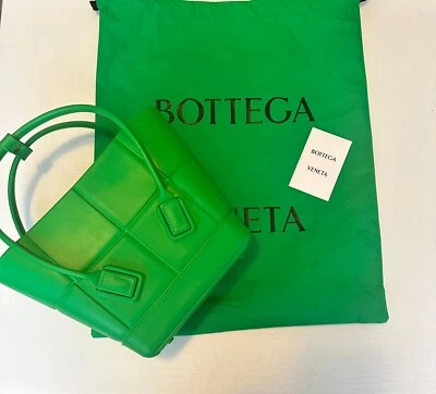 Bottega Veneta Bag Mini Arco Parakeet Green Tote - New with Tags, W/ Dust Bag - Image 1 of 4