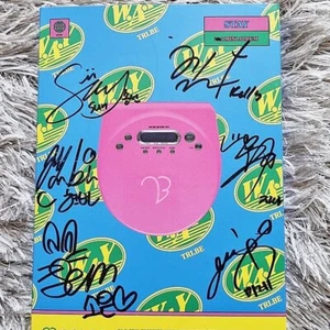 TRI.BE TRIBE Mini Album [W.A.Y] STAY ver. Autographed Signed Album Promo KPOP - Picture 1 of 5