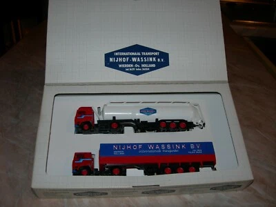 Herpa H10221 1/87 - Set Volvo F12 "Nijhof Wassink" Internationaal Transport - Immagine 1 di 2