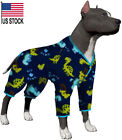 LovinPet Dog Clothing for Universal Large Dogs/Big Dinosaur in The Jungle Prints