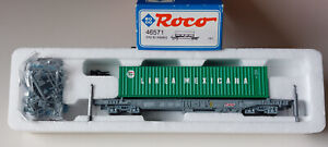 SNCB/NMBS ROCO WAGON PORTE CONTAINER LINEA HO-DC 46571