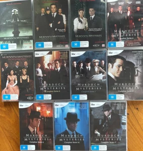 MURDOCH MYSTERIES season 1 2 3 4 5 6 7 8 9 10 11 DVD 49 discs REGION 4 - Picture 1 of 1