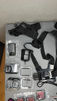 GoPro Hero 9 Accessories Bundle – Chest Mount, Waterproof Cases, Filters, Mounts - Imagen 1 de 4