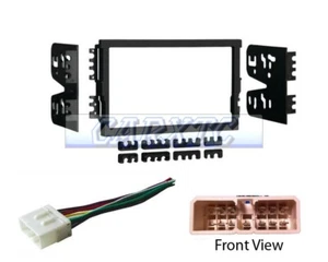Kit combinado: instalación de tablero de radio y arnés de cable estéreo unidad principal del mercado de accesorios HYNDD1 - Imagen 1 de 1