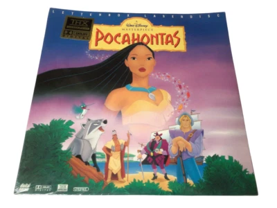 Sealed Vintage Walt Disney Pocahontas Laserdisc Classic Movie Wall Decor 913A - Image 1 of 2