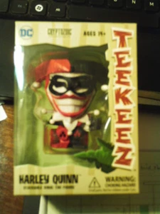 2017 TEEKEEZ HARLEY QUINN STACKABLE VINYL TIKI FIGURE~NEW IN BOX~ DC CRYPTOZOIC~ - Picture 1 of 3
