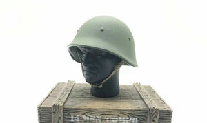 1/6th WWII Allied Army Soviet Red Army Metal M40 Helmet Model for 12" Doll - Bild 1 von 5
