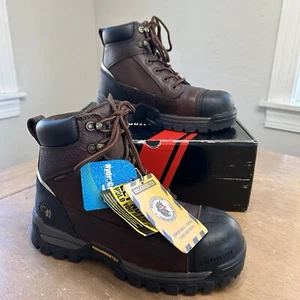 NWT RockRooster Daviston Hiking Boots Men’s 7EEE Leather Composite Toe AT872 - Picture 1 of 21