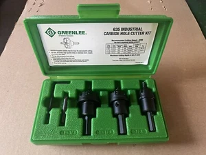 635 GREENLEE Hartmetall Lochschneider-Set - Bild 1 von 4