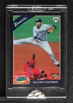 2009 eTopps /499 Alcides Escobar #68 Rookie RC - Image 1 of 2