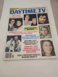 Daytime TV Magazine February 1977 Rita McLaughlin Rosemary Forsyth - Imagen 1 de 2