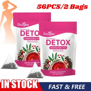 2X Lulutox Detox Tea - All-Natural,SupportsHealthy Weight,Helps ReduceBloatings - Picture 1 of 17
