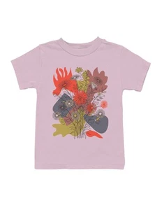 Floral Abstract Wall Art Youth's T-shirt - Picture 1 of 9