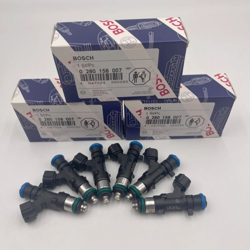 6x 12-hole Fuel Injectors for 12-19 Nissan 1500 2500 3500 V6 4.0L OEM 0280158007 Foto 1 de 4