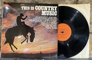 Various Artists - This is Country Music - Vinyl LP 1967 CBS Records SPR 20 - Picture 1 of 4