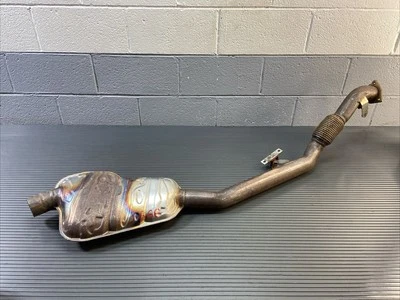 Silenciador silenciador tubo de escape resonador delantero Audi Q5 80A 2018-2024 fabricante de equipos originales Foto 1 de 4