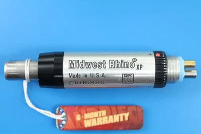 MIDWEST Rhino XP Single Speed Air Motor - HANDPIECE USA - Low Speed 0-6,500 rpm - Image 1 of 4