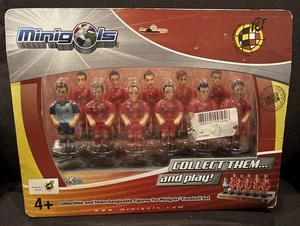 Minigols Spain National Team 11 Figure Set RFEF Foosball Pack Open Box - Picture 1 of 4
