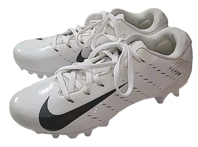 Nike Youth Vapor Untouchable Varsity Cleats 3 BG Football White SZ 6Y 917170 101 - Image 1 of 4