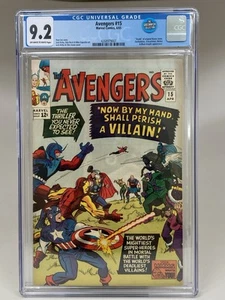 Marvel Avengers #15 CGC 9.2 (1965) Key: Death of Baron Zemo - Picture 1 of 2