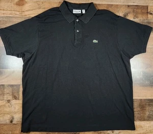 Lacoste Poloshirt Herren 4XL Schwarz Preppy Krokodil - Bild 1 von 18