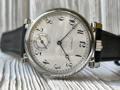 Patek Philippe for Tiffany extra pocket watch movement marriage watch new case - Image 1 of 4