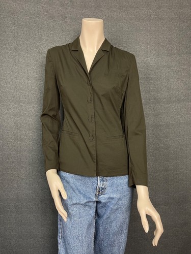 GIACCA BLAZER PRADA MILANO DONNA VINTAGE MARRONE MADE ITALY TAGLIA 40