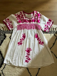 Blusa messicana ricamata vintage embroidered mexican blouse L - Foto 1 di 6