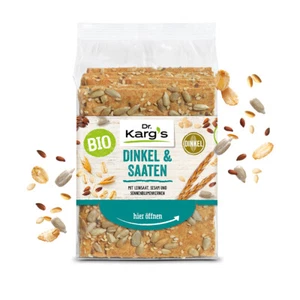 Dr. Kargs Bio Crackers Di Farro E Semi Croccanti Vegani 200g - Bild 1 von 1