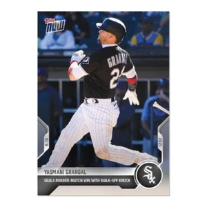 2021 Topps NOW #366 ⚾️ Yasmani Grandal ⚾️ Chicago White Sox ⚾️ Walk Off Knock - Picture 1 of 2